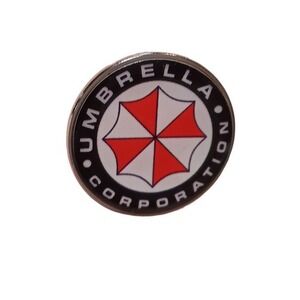 Capcom Resident Evil Umbrella Corporation Logo Enamel Pin